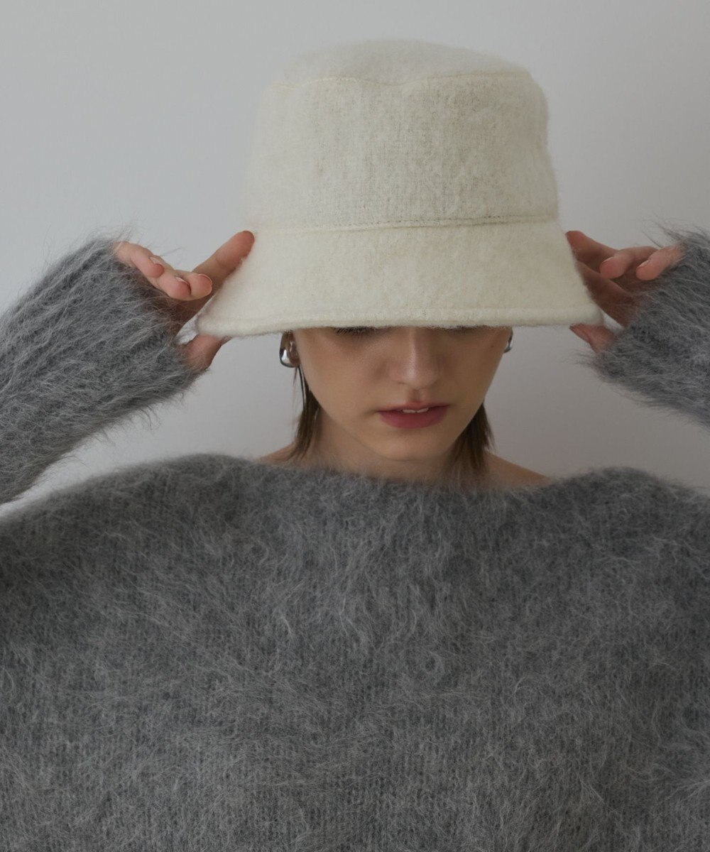 GRACE CONTINENTAL ショートシャギーハット 