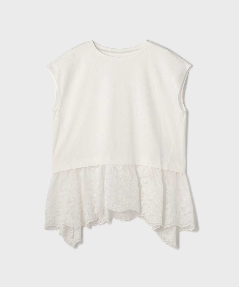 GRACE CONTINENTAL ヘムembカットトップ 