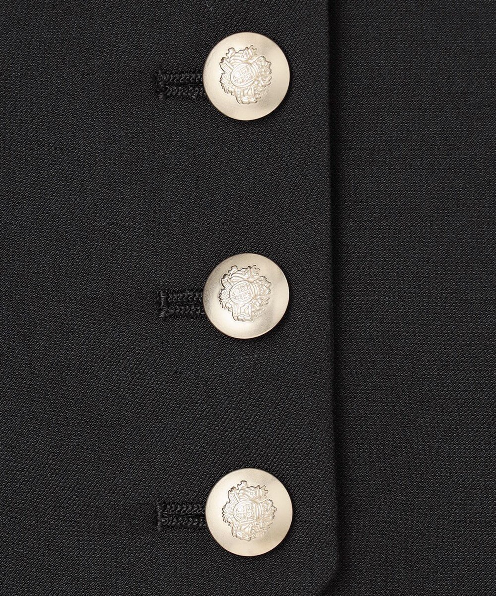 GRACE CONTINENTAL リネン混ツイルジレ 