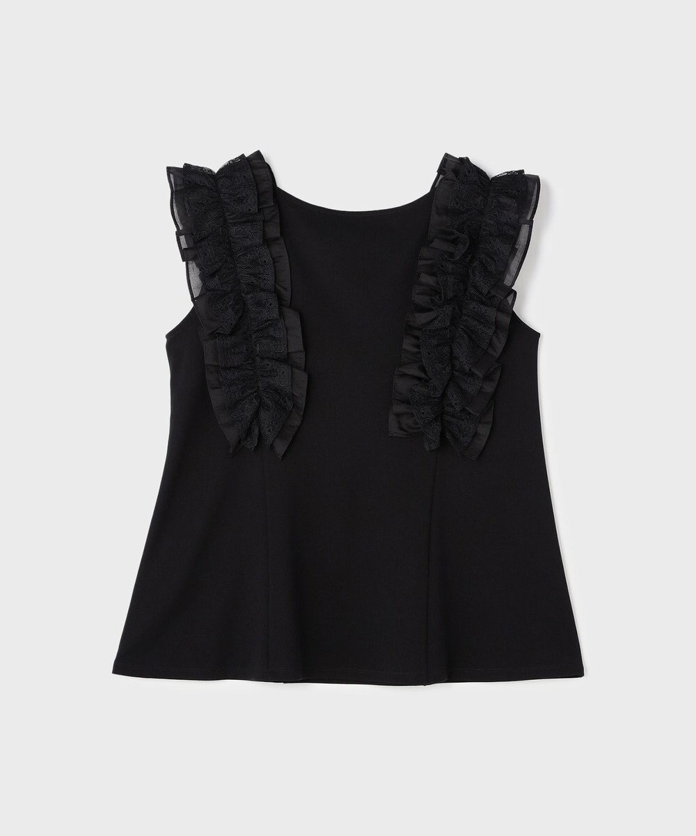 GRACE CONTINENTAL フリル切替カットトップ 