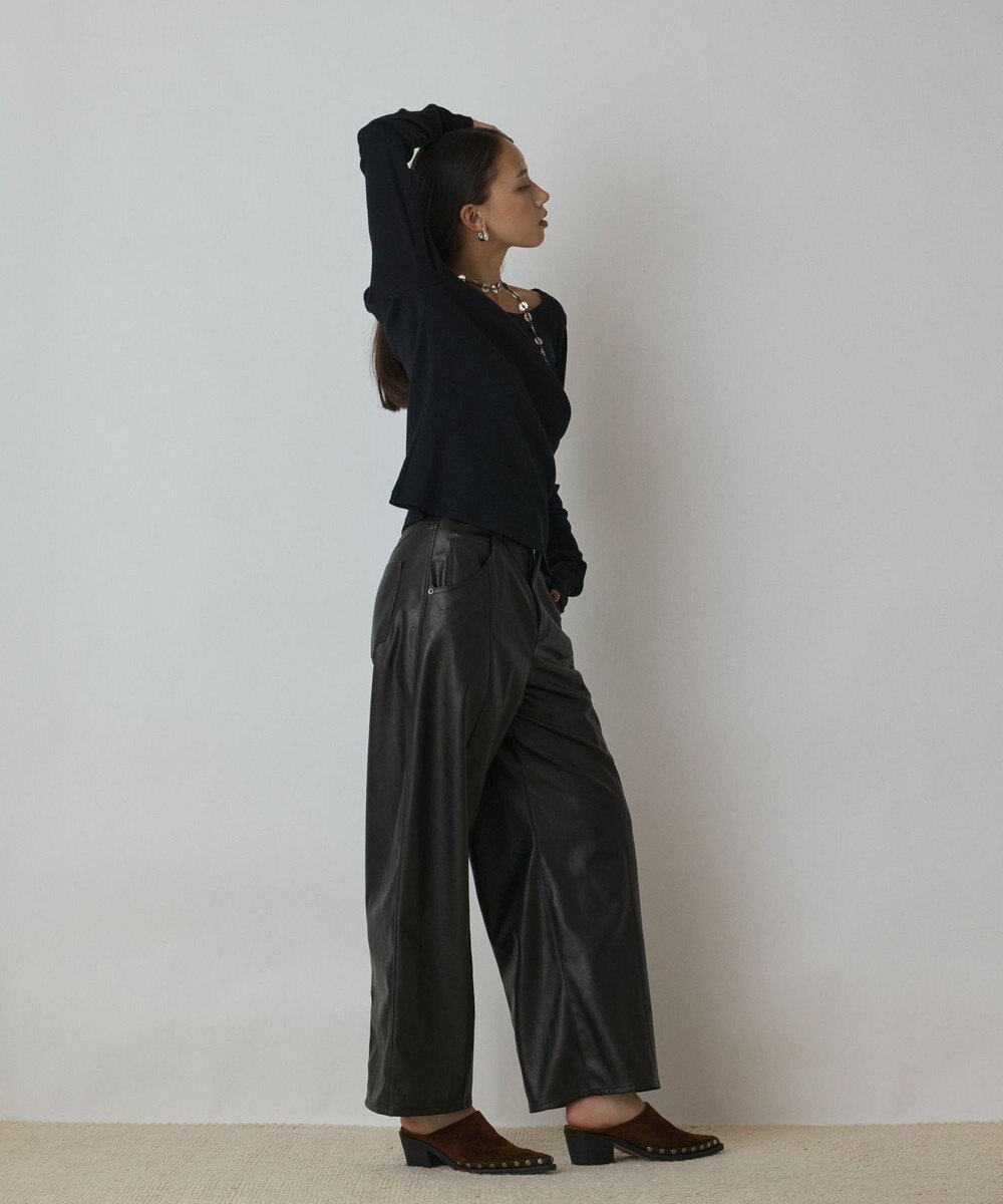 GRACE CONTINENTAL ウ－ルコットンテレコトップ 