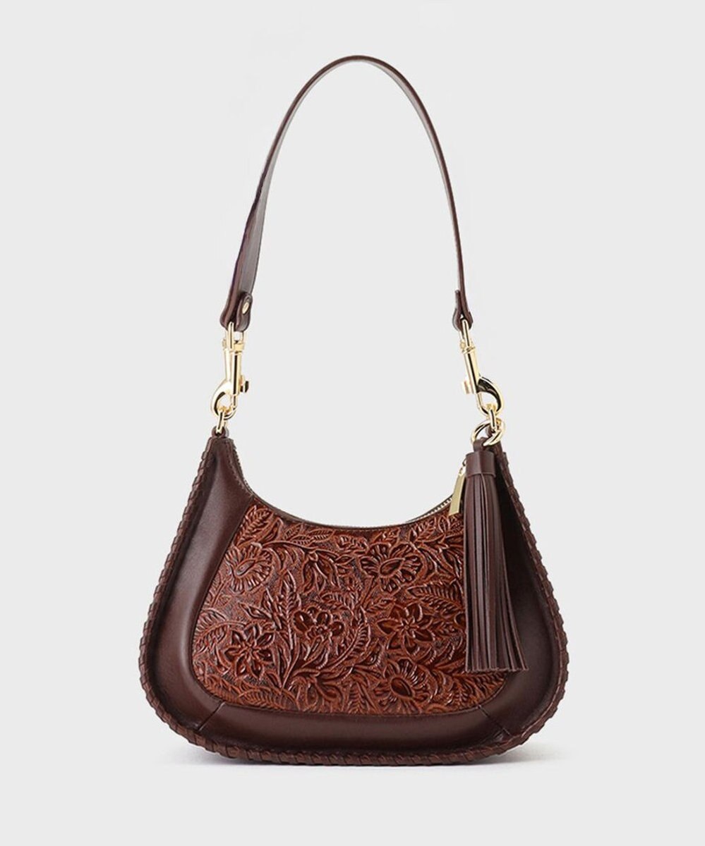 GRACE CONTINENTAL Handle MoonBag 