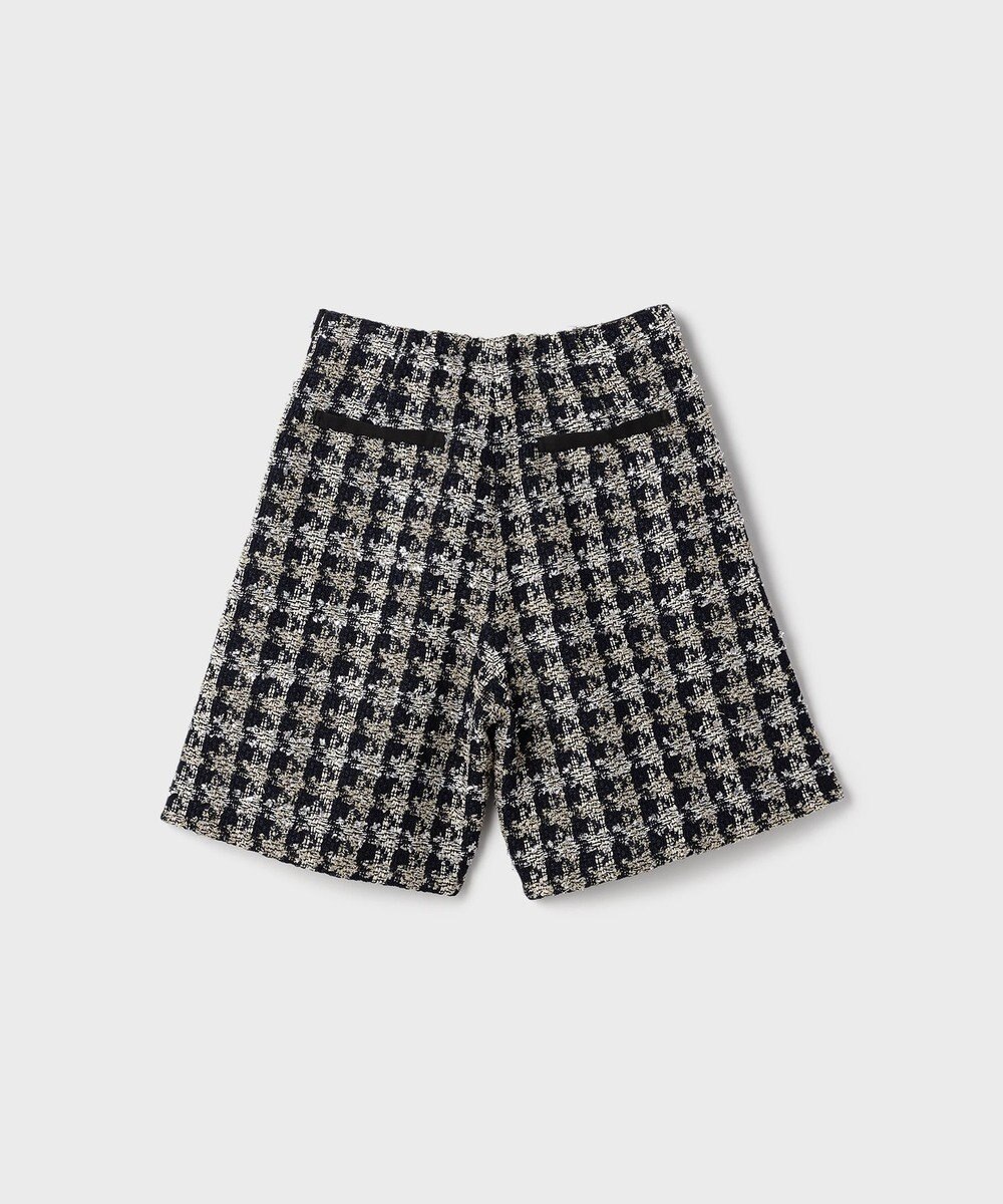 GRACE CONTINENTAL シャイニーツイードハーフパンツ 