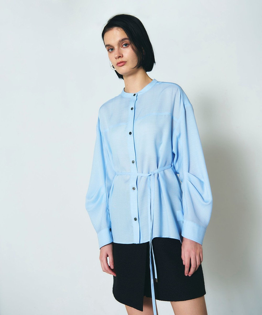 GRACE CONTINENTAL バックシャンオーバーシャツ