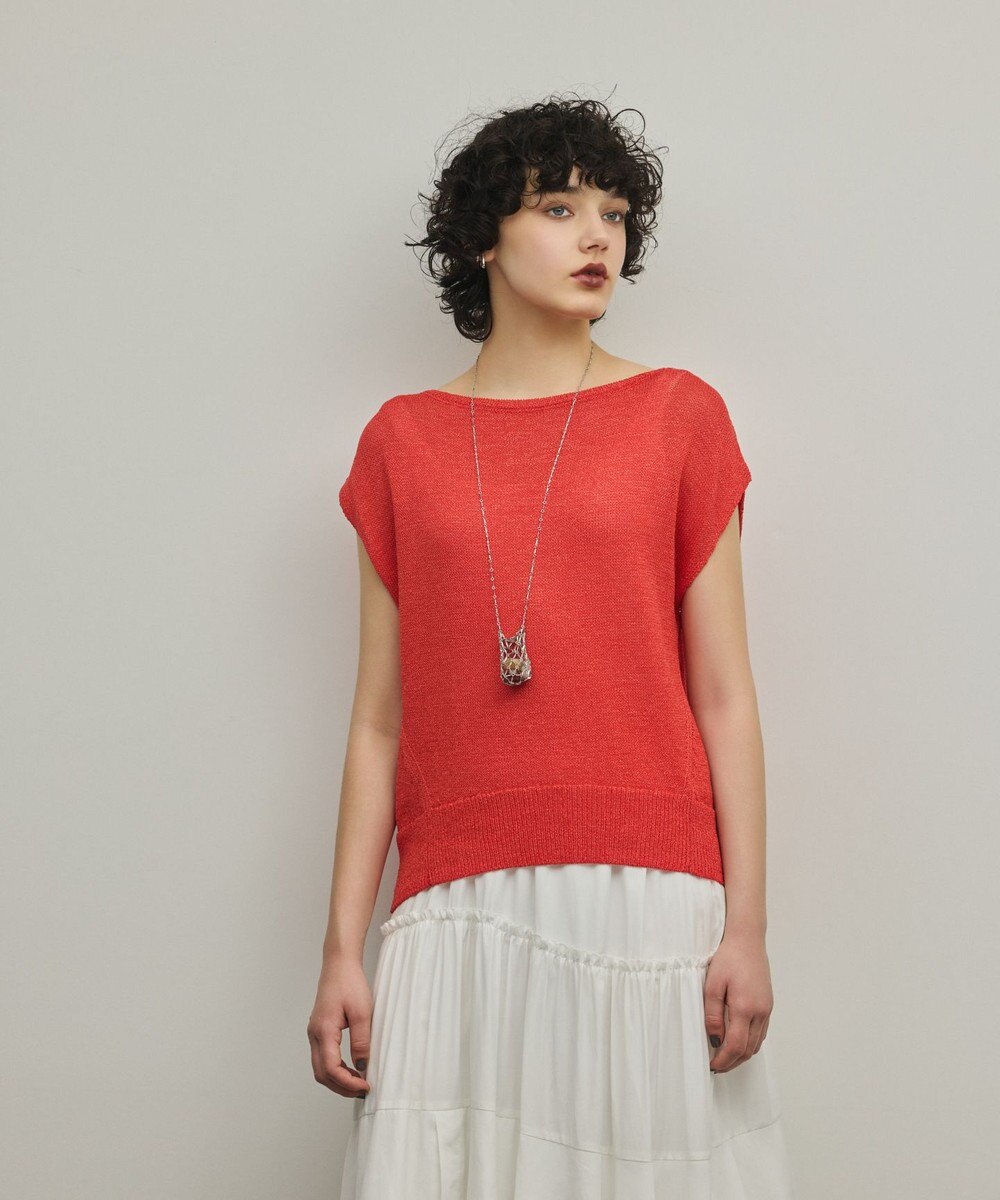 GRACE CONTINENTAL ドルマンルーズニットトップ 