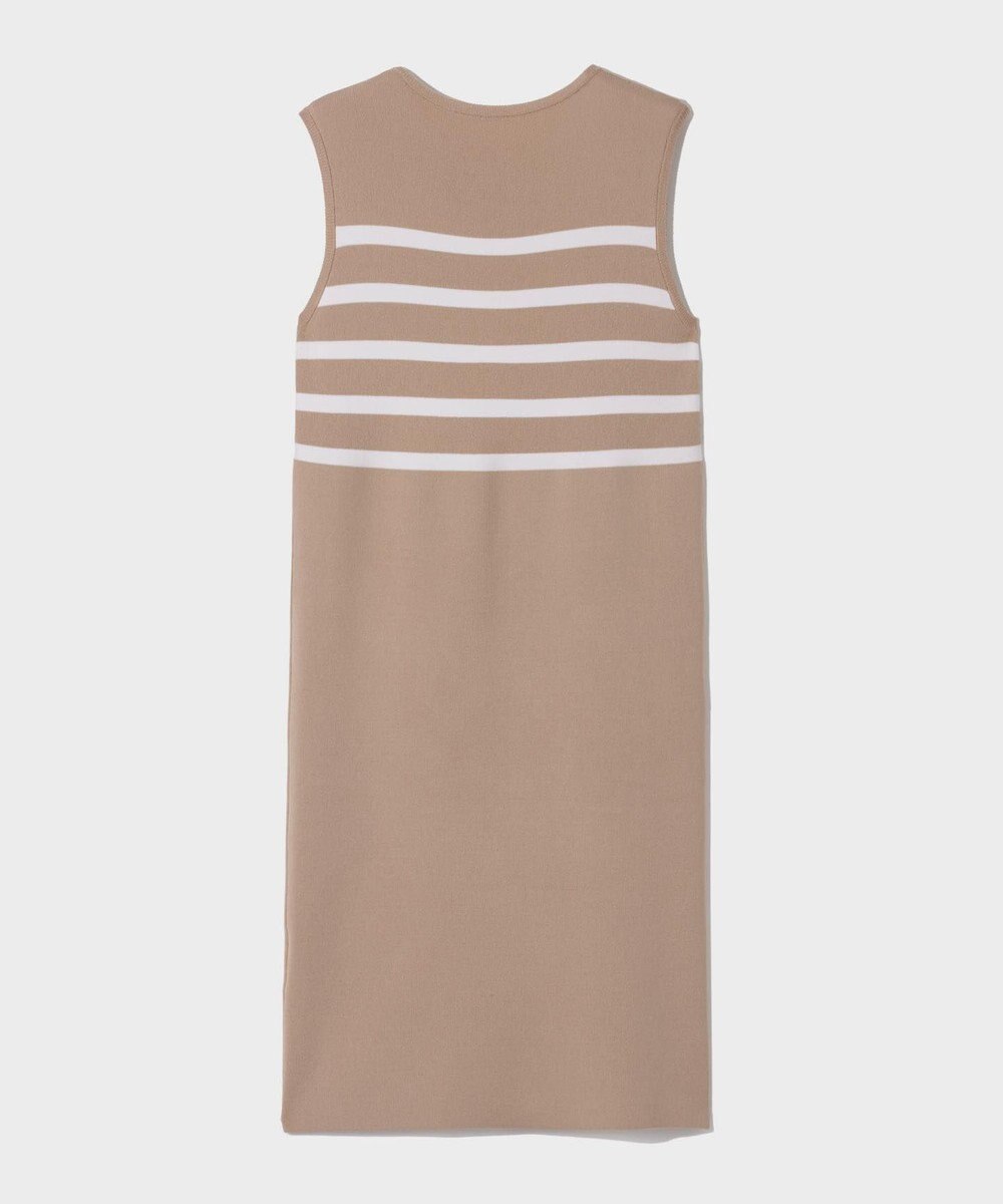 GRACE CONTINENTAL ボーダーパールワンピース 