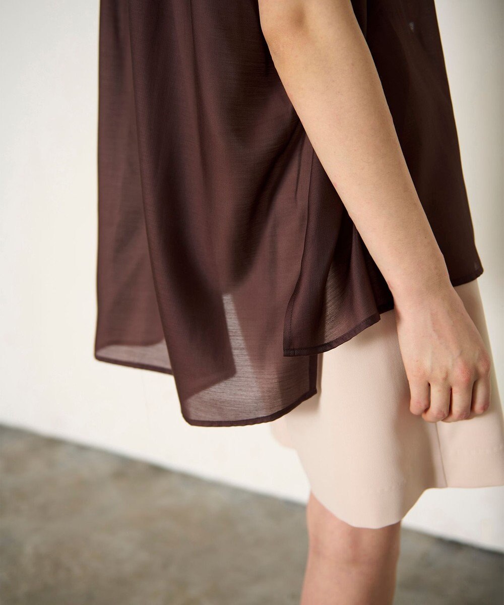 GRACE CONTINENTAL ギャザーシャツ