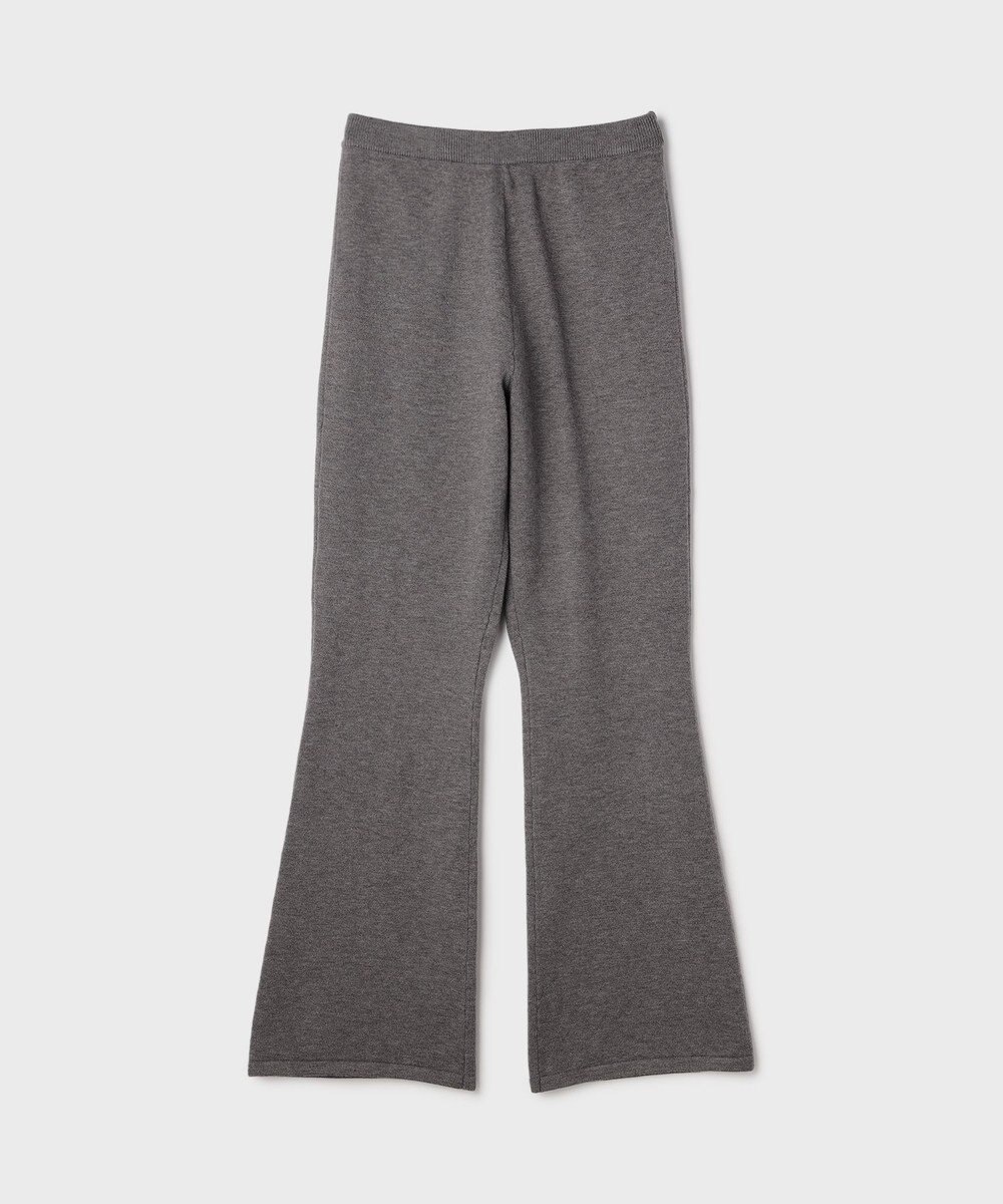 GRACE CONTINENTAL スウェットライクニットパンツ 