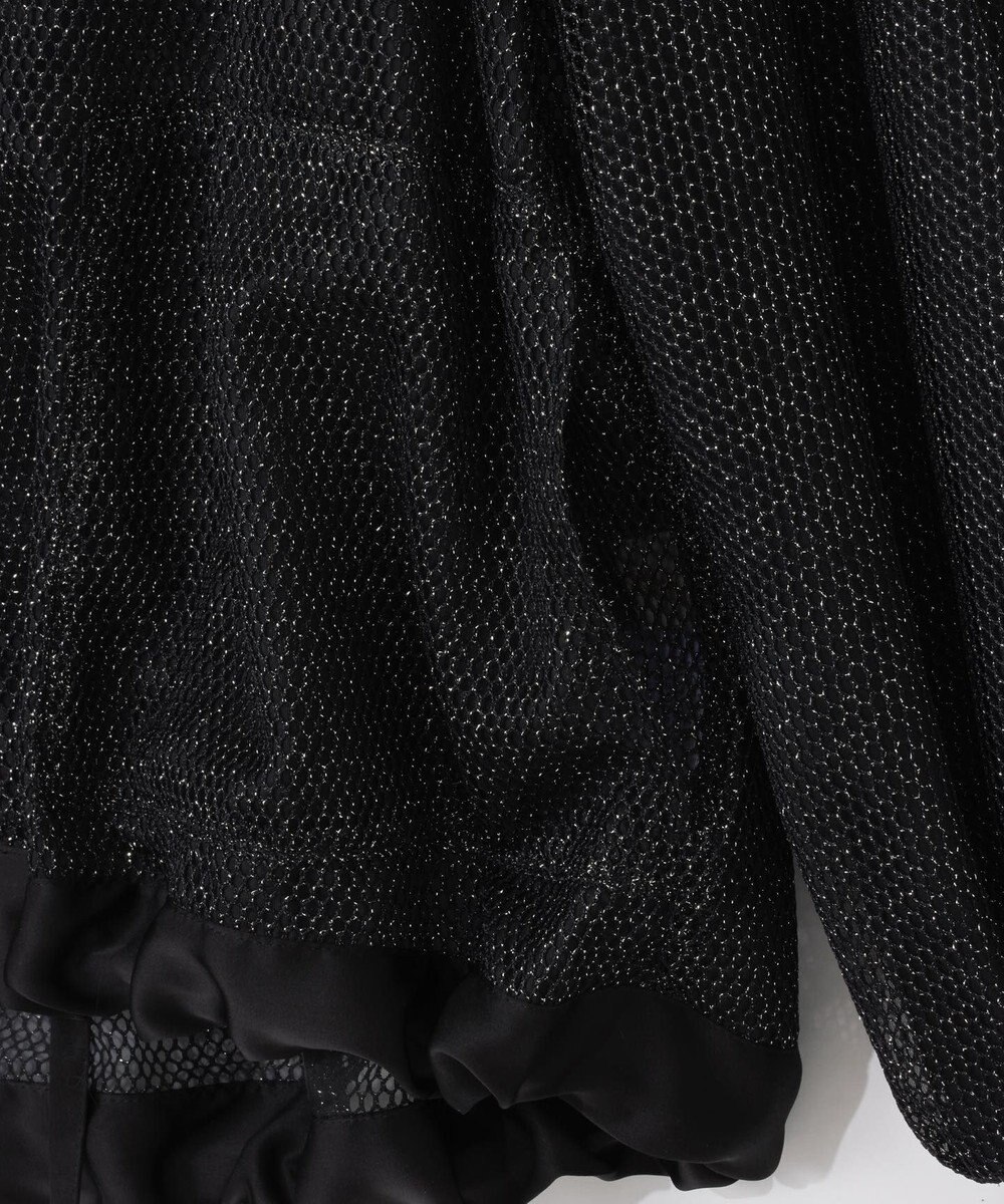 GRACE CONTINENTAL マクラメメッシュフーディー 