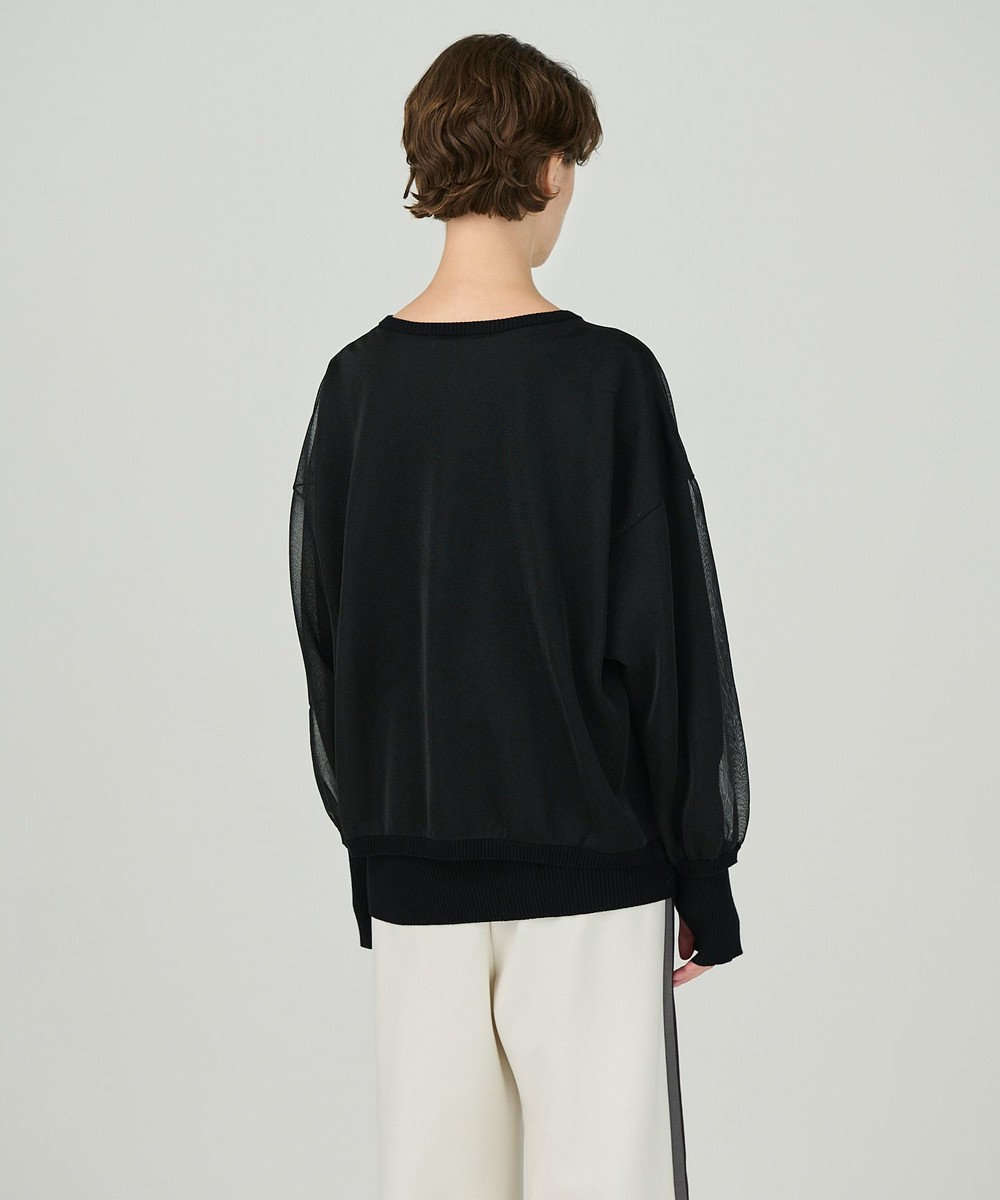 GRACE CONTINENTAL シアーニットトップ