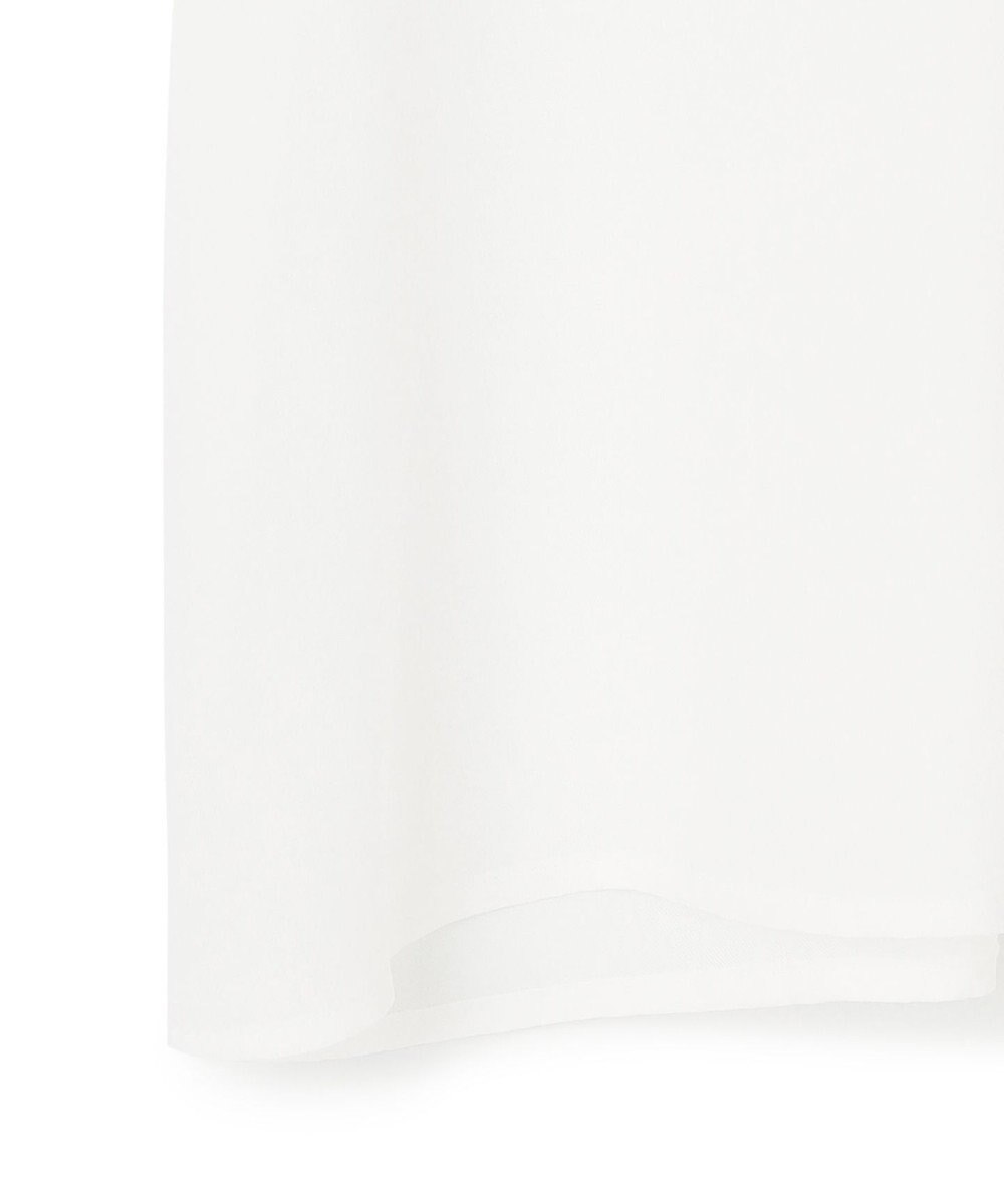 GRACE CONTINENTAL シアーポンチョシャツ 