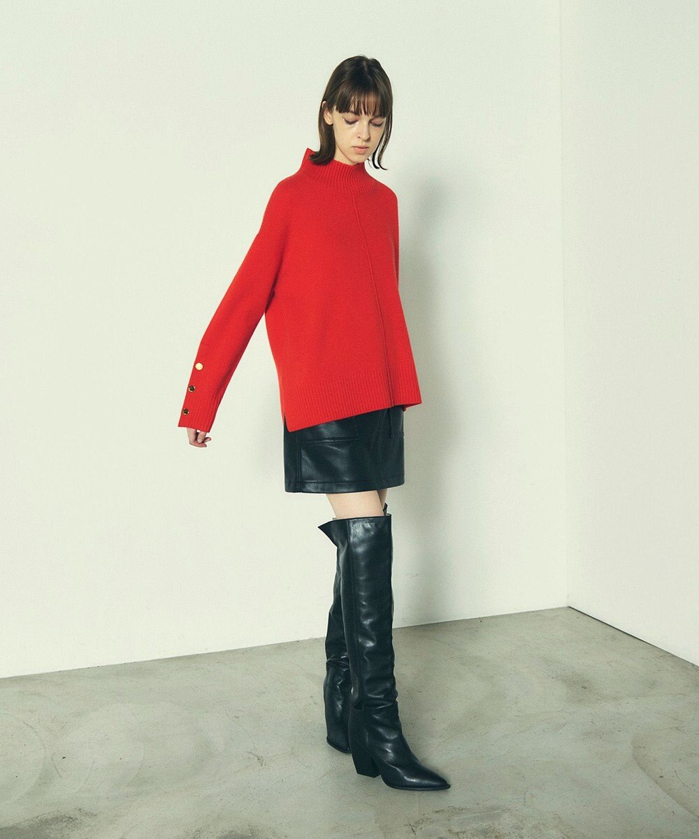 GRACE CONTINENTAL メリノウールニットトップ 