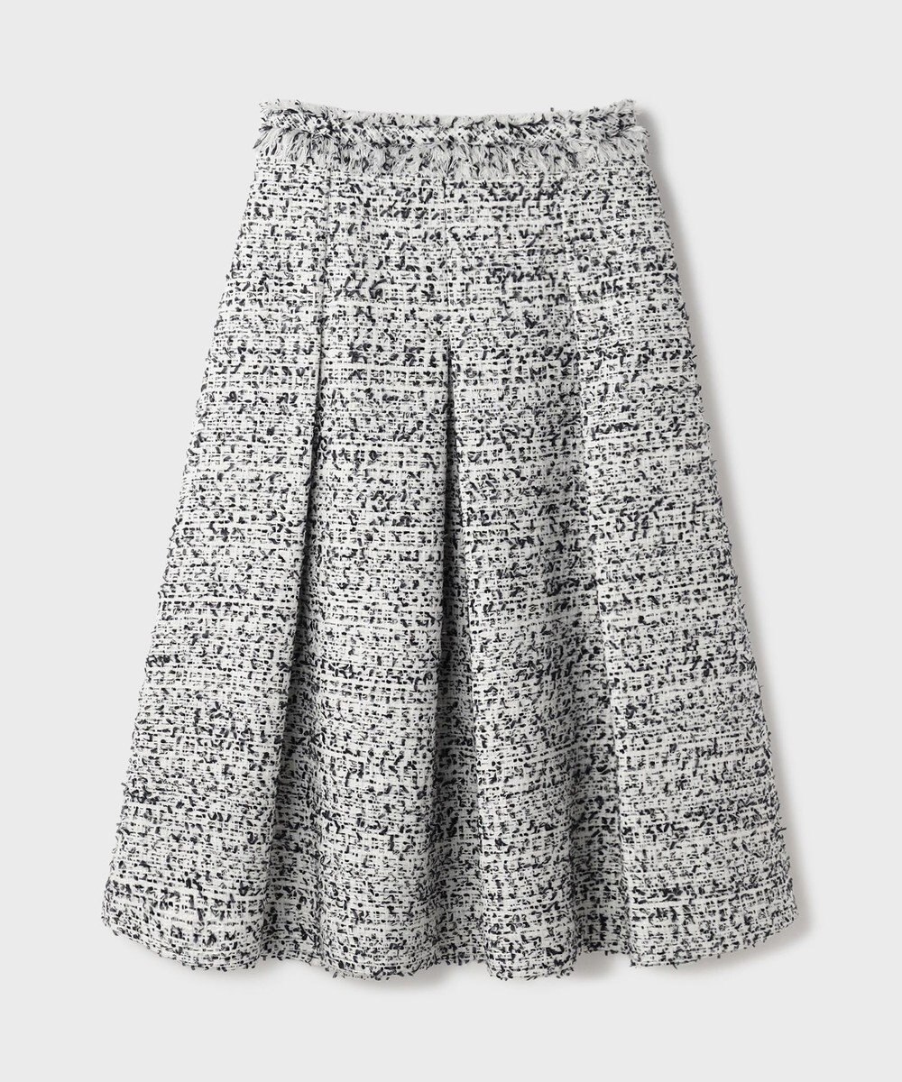 GRACE CONTINENTAL ミックスツイードスカート 