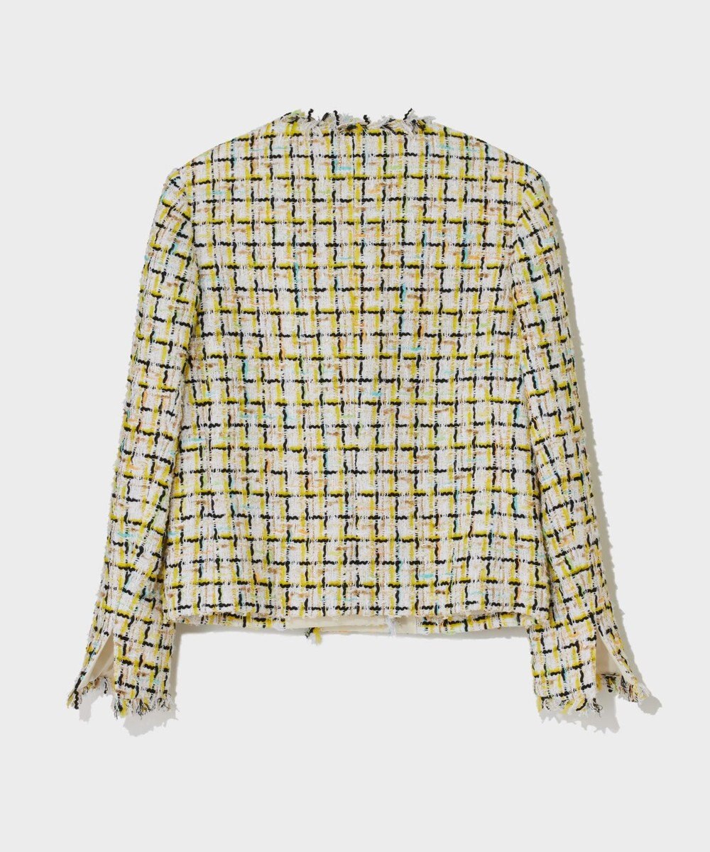 GRACE CONTINENTAL チュールヤーンツイードジャケット 