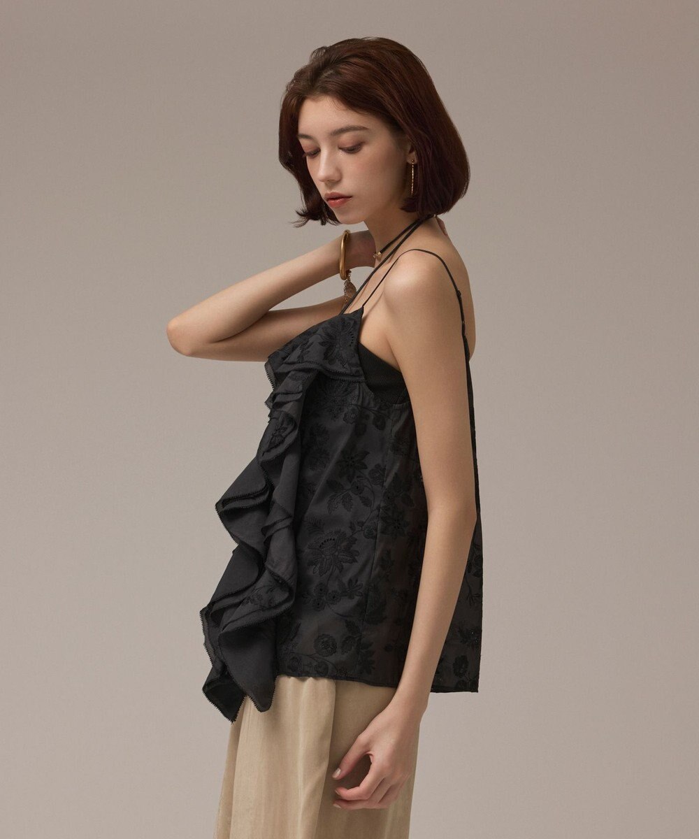 GRACE CONTINENTAL エンブロイダリーキャミブラウス 
