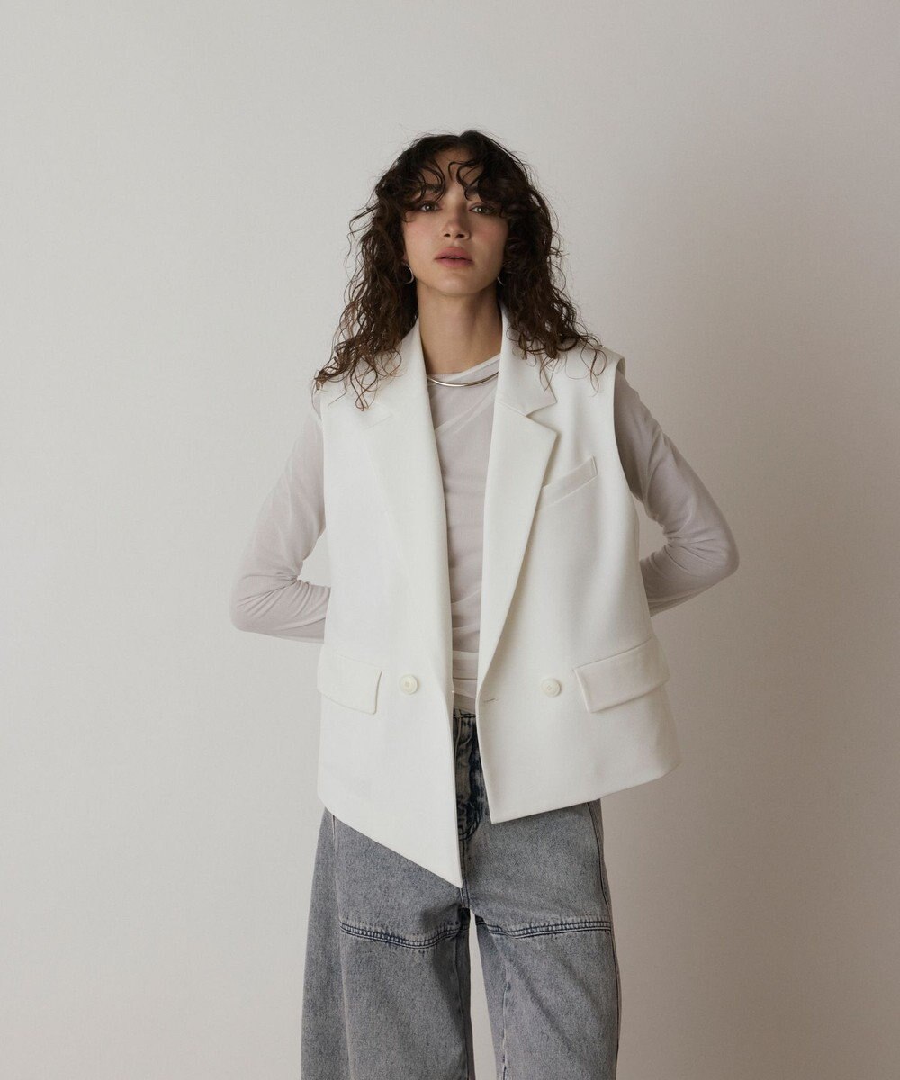 GRACE CONTINENTAL イレヘムジレジャケット 