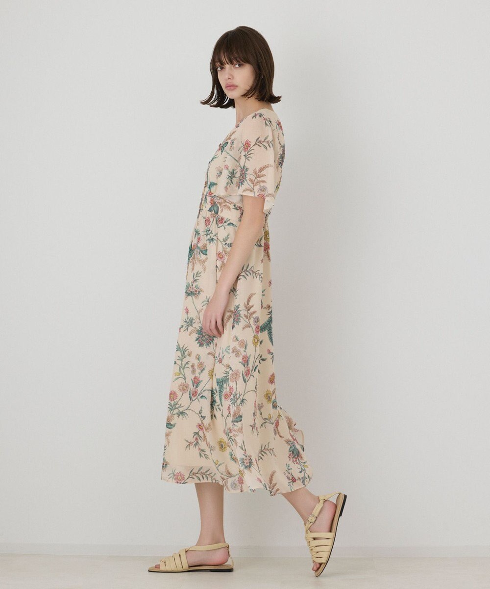 GRACE CONTINENTAL シノワズリプリントワンピース 