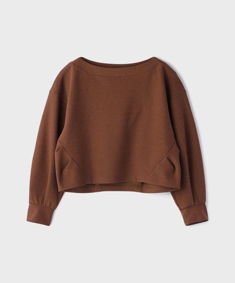 GRACE CONTINENTAL ラメカットトップ 