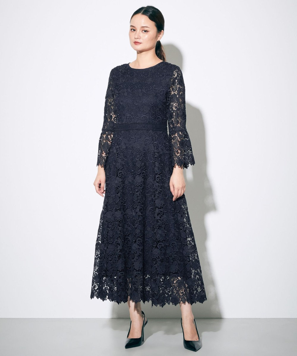 ケミカルレース切替ワンピース Grace Continental Grace Continental グレースコンチネンタル 通販 ケミカルレース切替ワンピース Grace Continental Grace Continental グレースコンチネンタル 通販