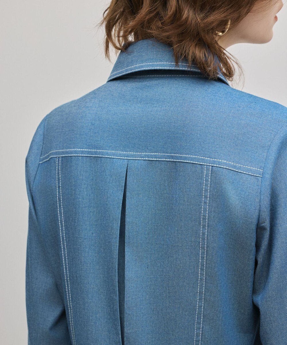 GRACE CONTINENTAL シャツフレアワンピース 