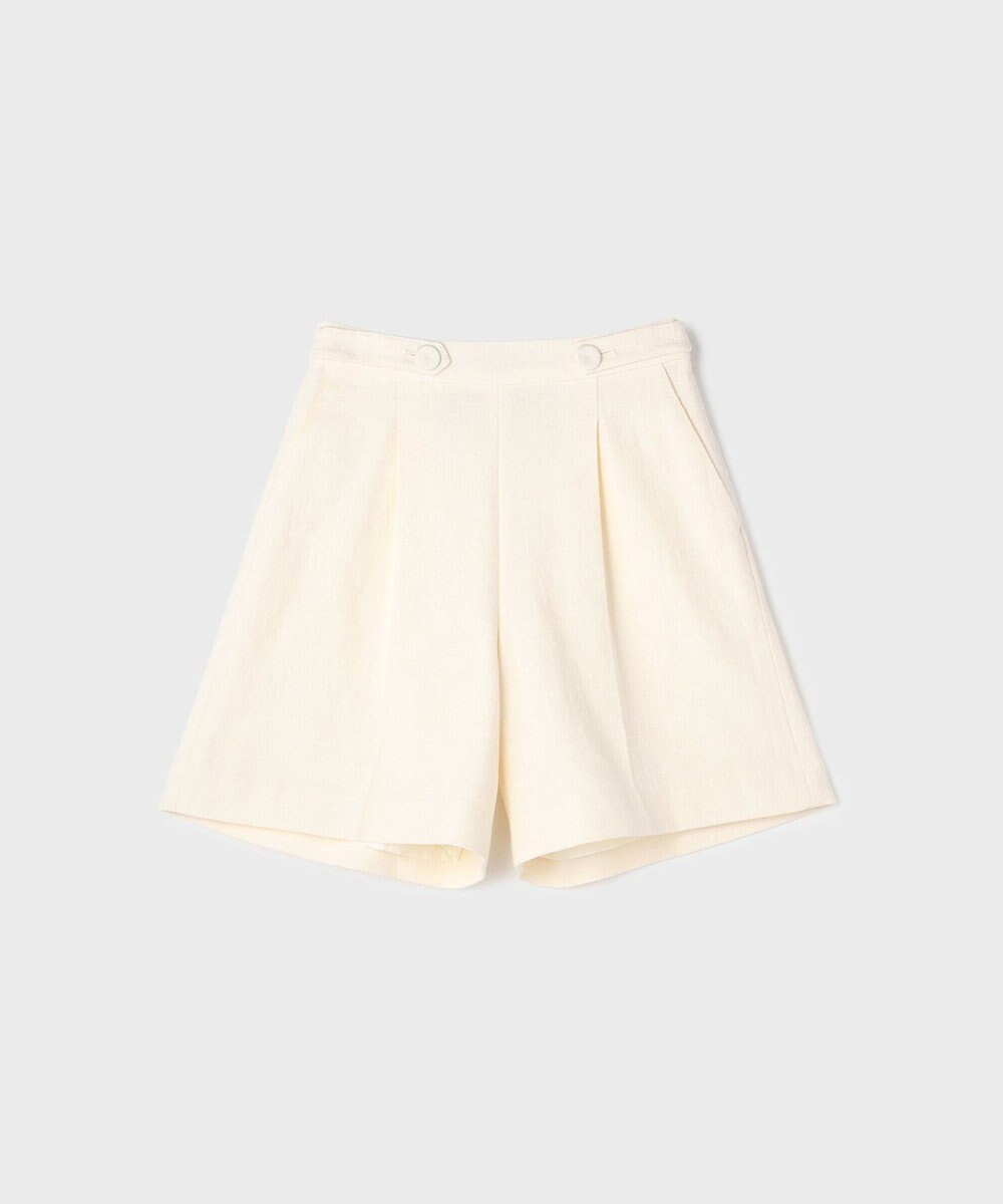 GRACE CONTINENTAL ツイードタックショートパンツ 