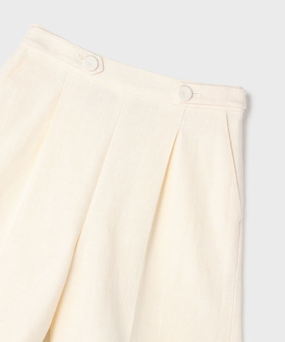 GRACE CONTINENTAL ツイードタックショートパンツ 