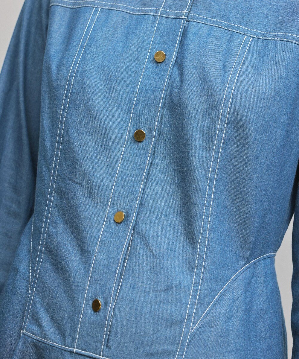 GRACE CONTINENTAL シャツフレアワンピース 