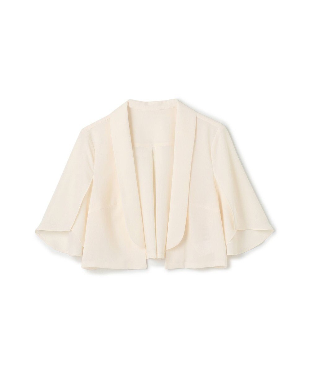 GRACE CONTINENTAL ケープスリーブシアージャケット 