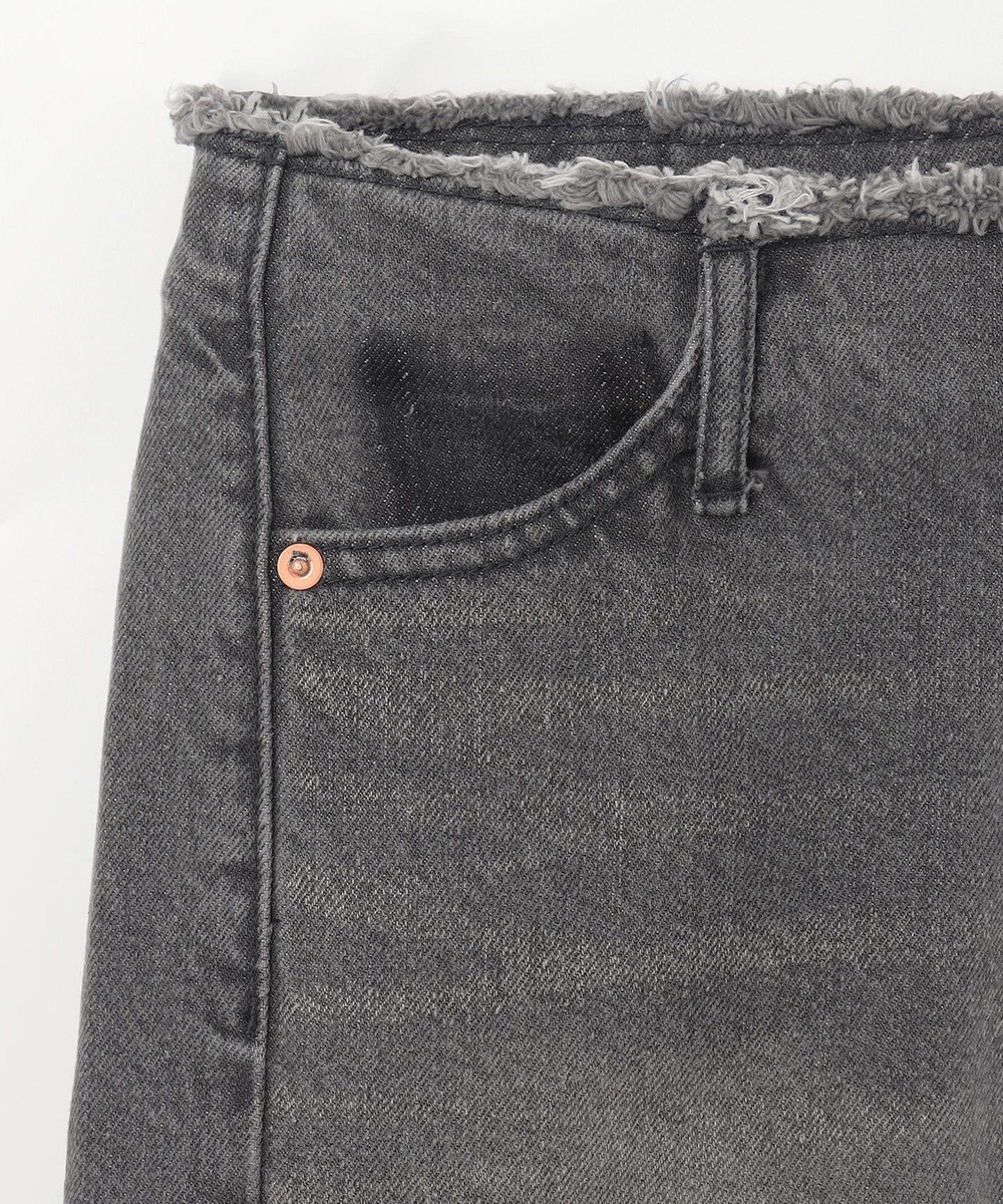 GRACE CONTINENTAL ベルトレスデニムパンツ 