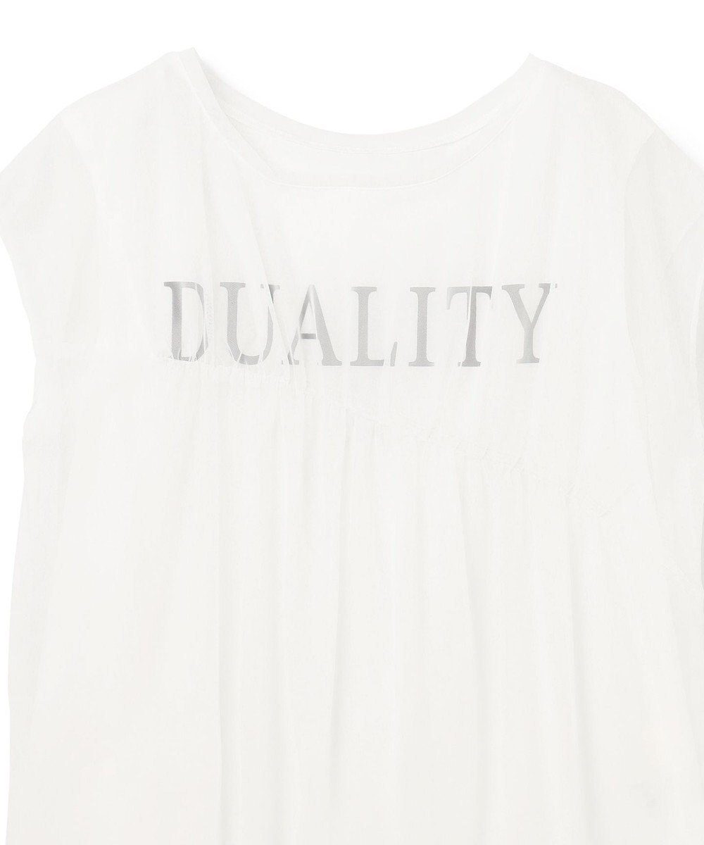 GRACE CONTINENTAL チュールレイヤードトップ 