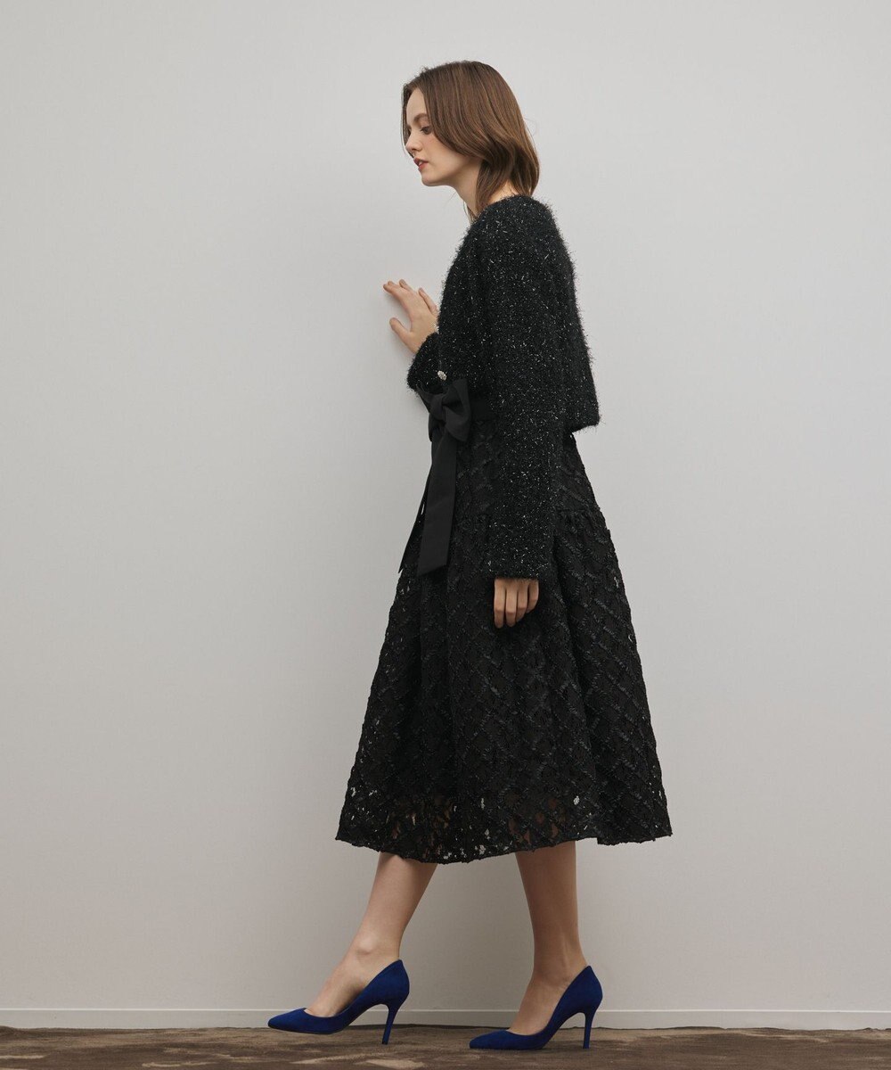 GRACE CONTINENTAL フェザーショートボレロ 