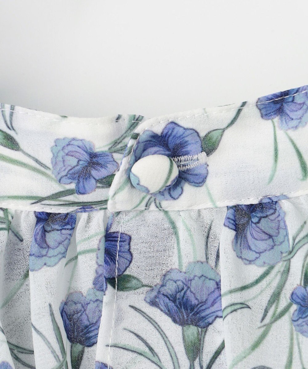 GRACE CONTINENTAL スモールフラワーケープトップ 