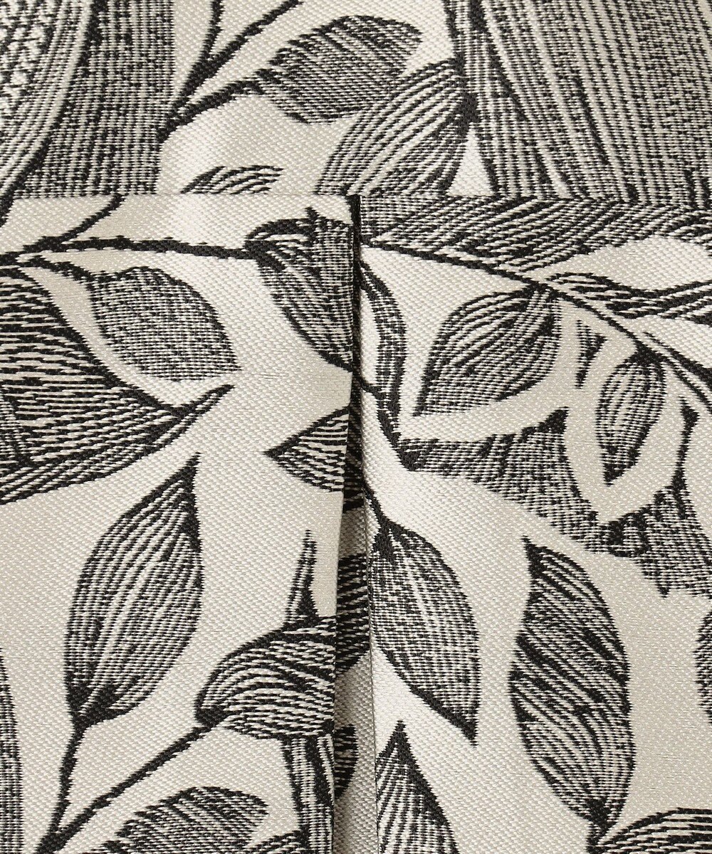 GRACE CONTINENTAL ボタニカルジャガードシャツ 