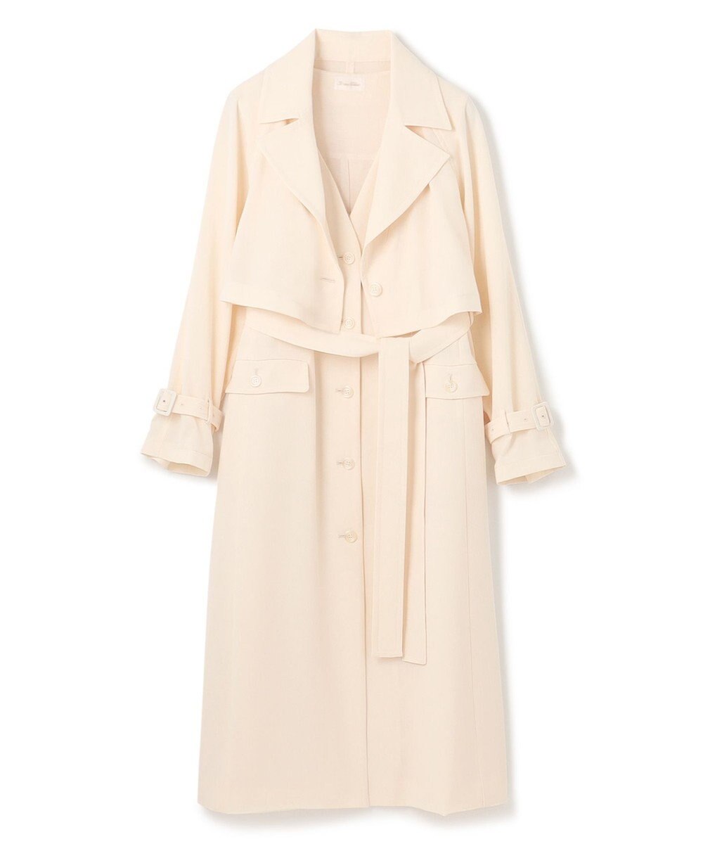 GRACE CONTINENTAL ストレッチスラブ3WAYコート 