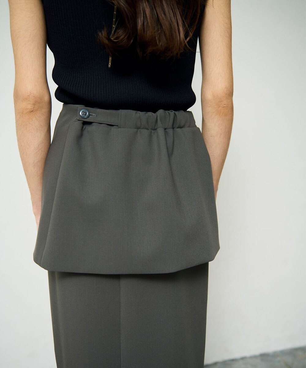 GRACE CONTINENTAL レイヤードペンシルスカート