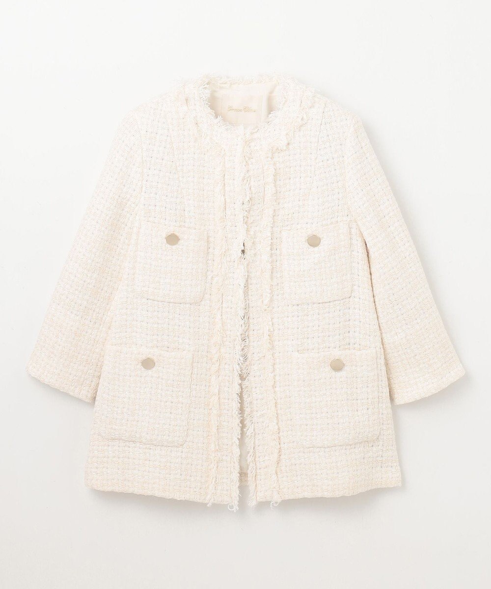 GRACE CONTINENTAL ツイードショートコート 