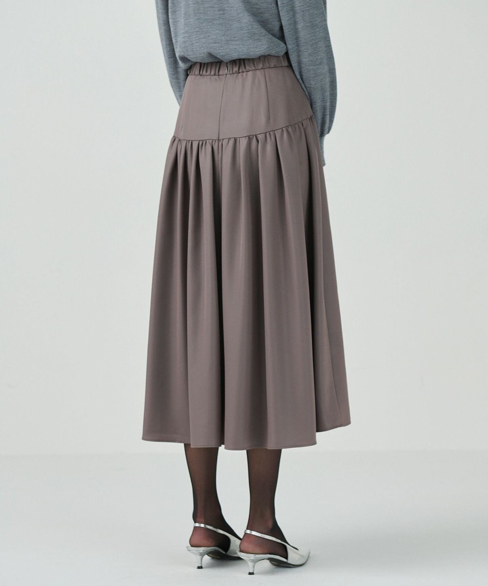 GRACE CONTINENTAL チンツジョーゼットスカート 