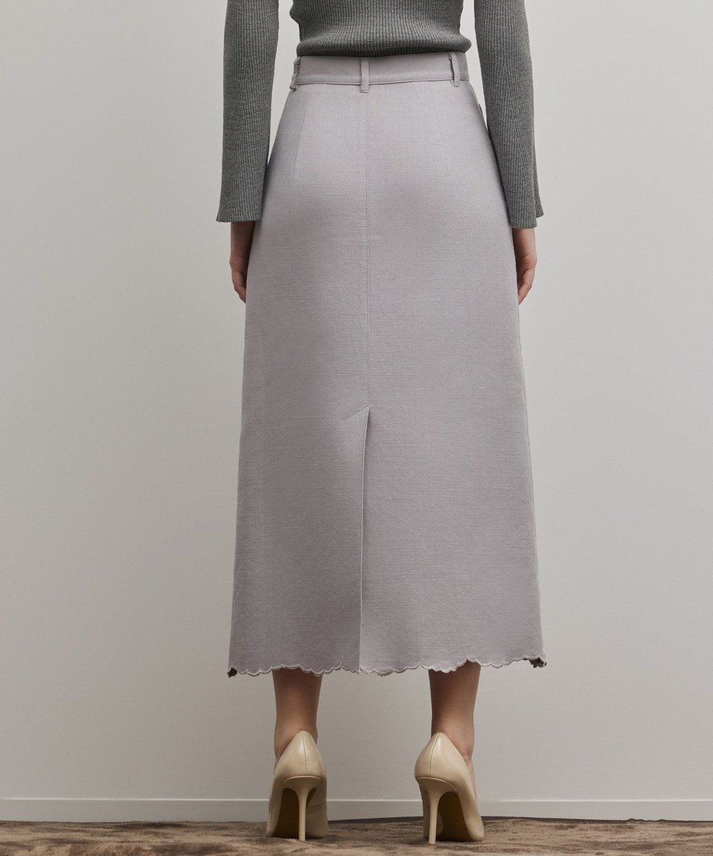 GRACE CONTINENTAL エンブロイダリータイトスカート 