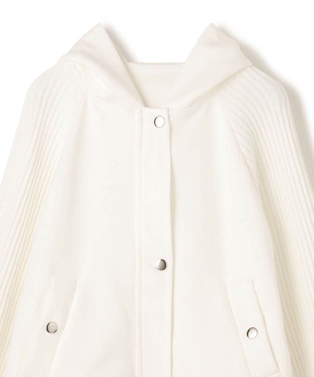 GRACE CONTINENTAL ニットコンビパーカー 