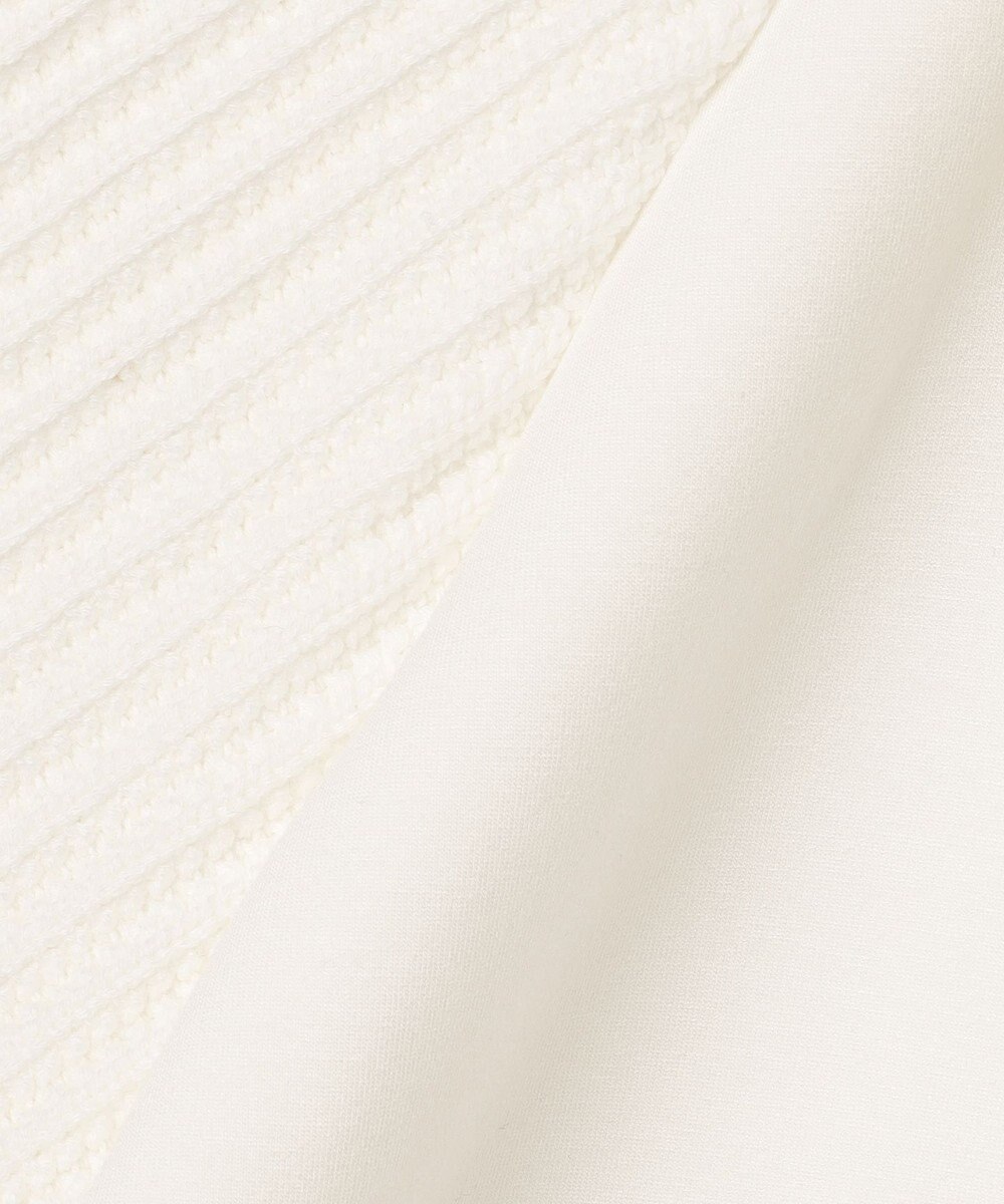 GRACE CONTINENTAL ニットコンビパーカー 