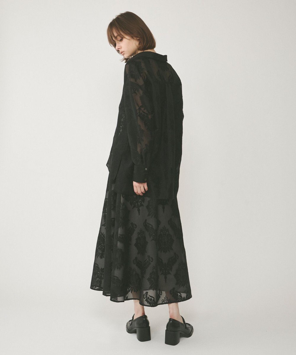 GRACE CONTINENTAL オーナメントオーバーシャツ