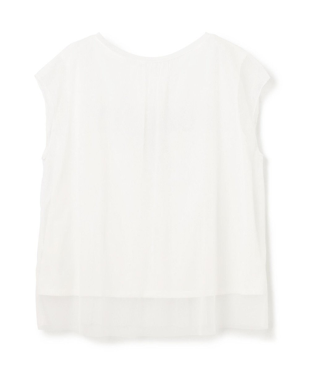 GRACE CONTINENTAL チュールレイヤードトップ 