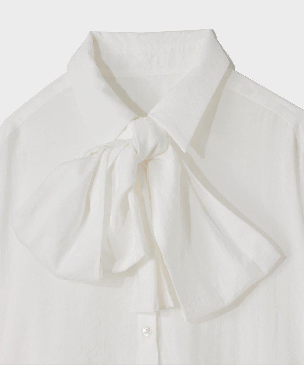 GRACE CONTINENTAL ボウタイシアーシャツ 