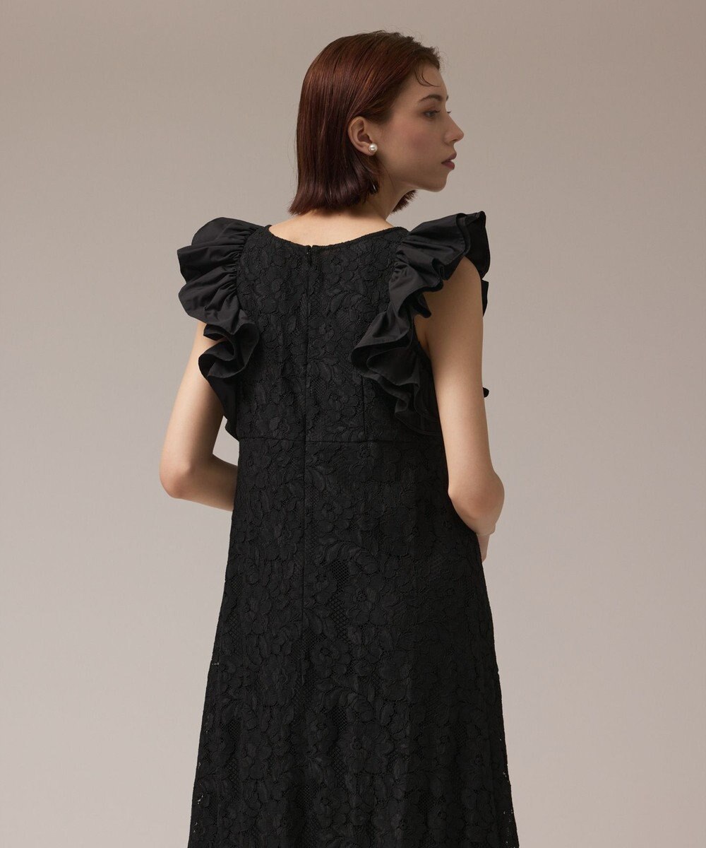 GRACE CONTINENTAL フリルレースワンピース 
