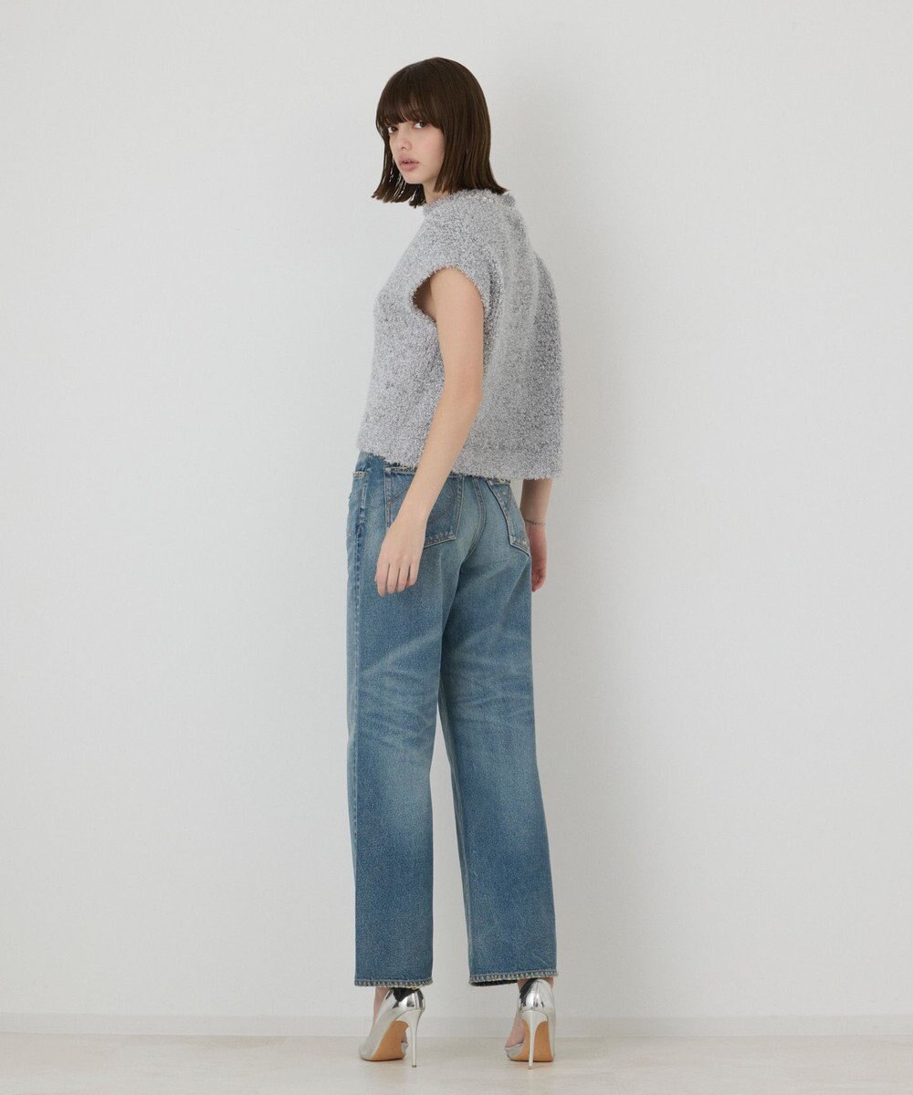 GRACE CONTINENTAL 【イベント店舗・ONLINE STORE先行アイテム】レタードビジューデニム 