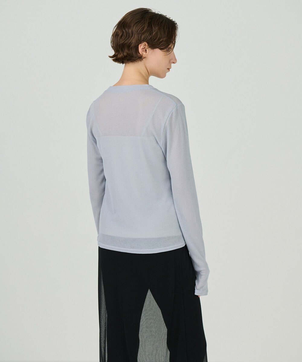 GRACE CONTINENTAL シアーテレコカットソー 