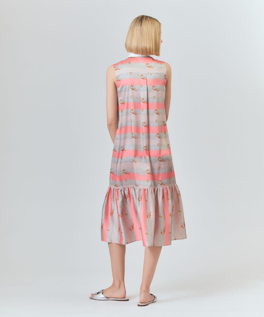 GRACE CONTINENTAL ロープボーダーワンピース 