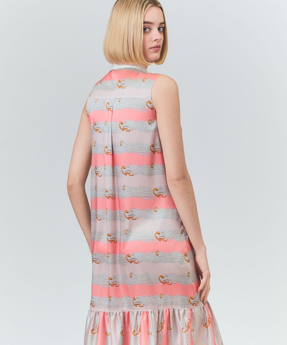 GRACE CONTINENTAL ロープボーダーワンピース 