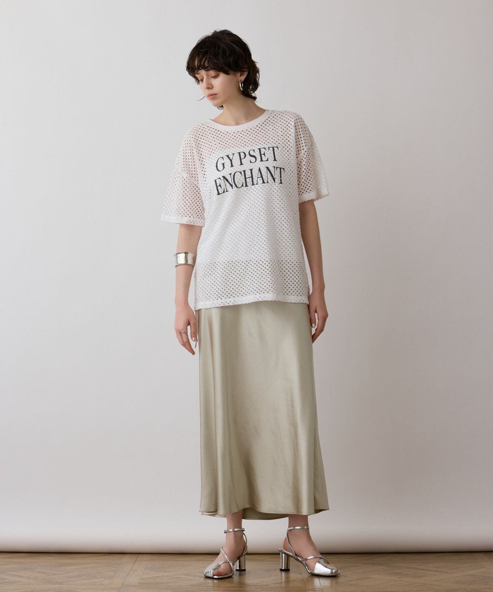 GRACE CONTINENTAL クラッシュロゴTシャツ