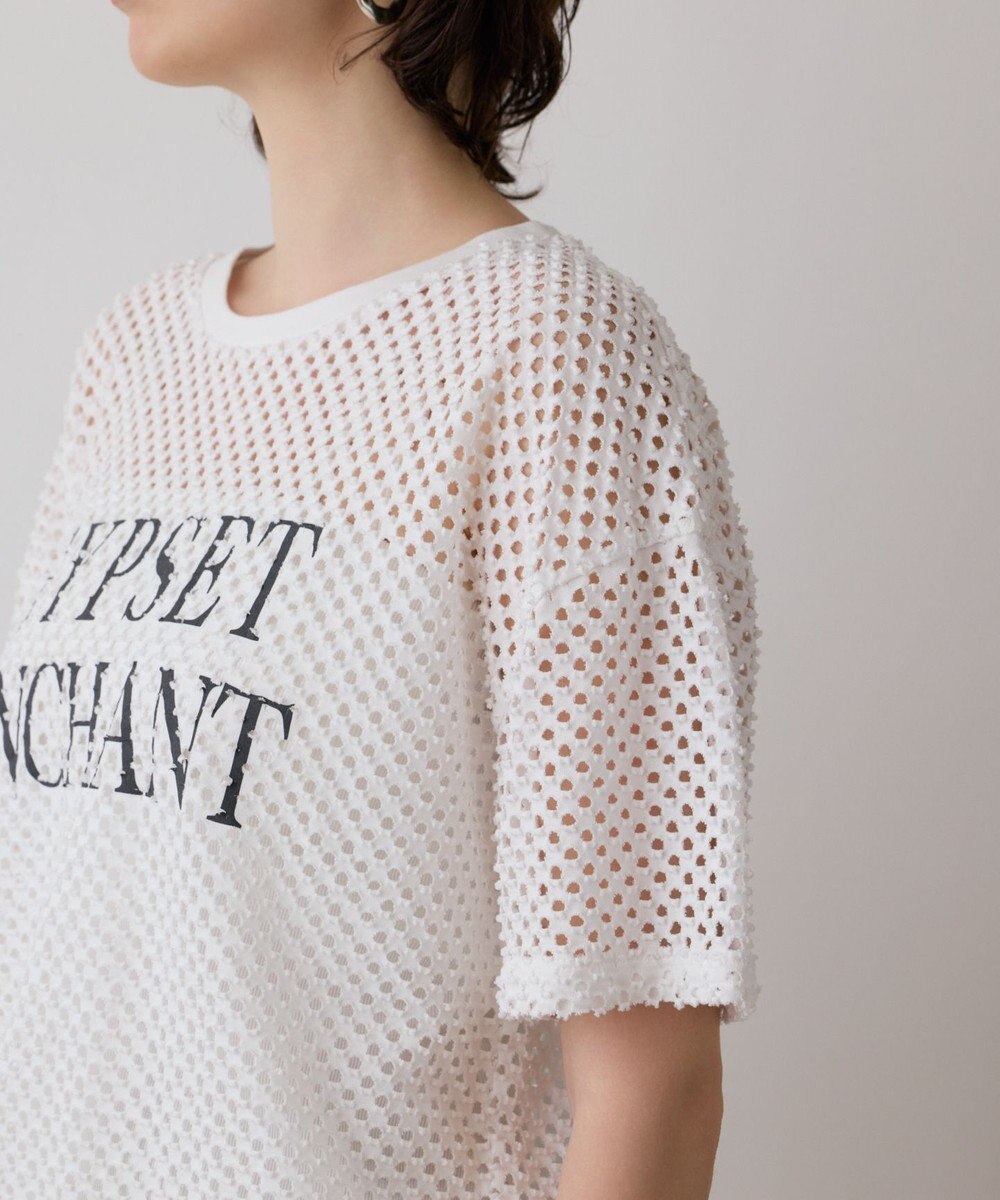 GRACE CONTINENTAL クラッシュロゴTシャツ 